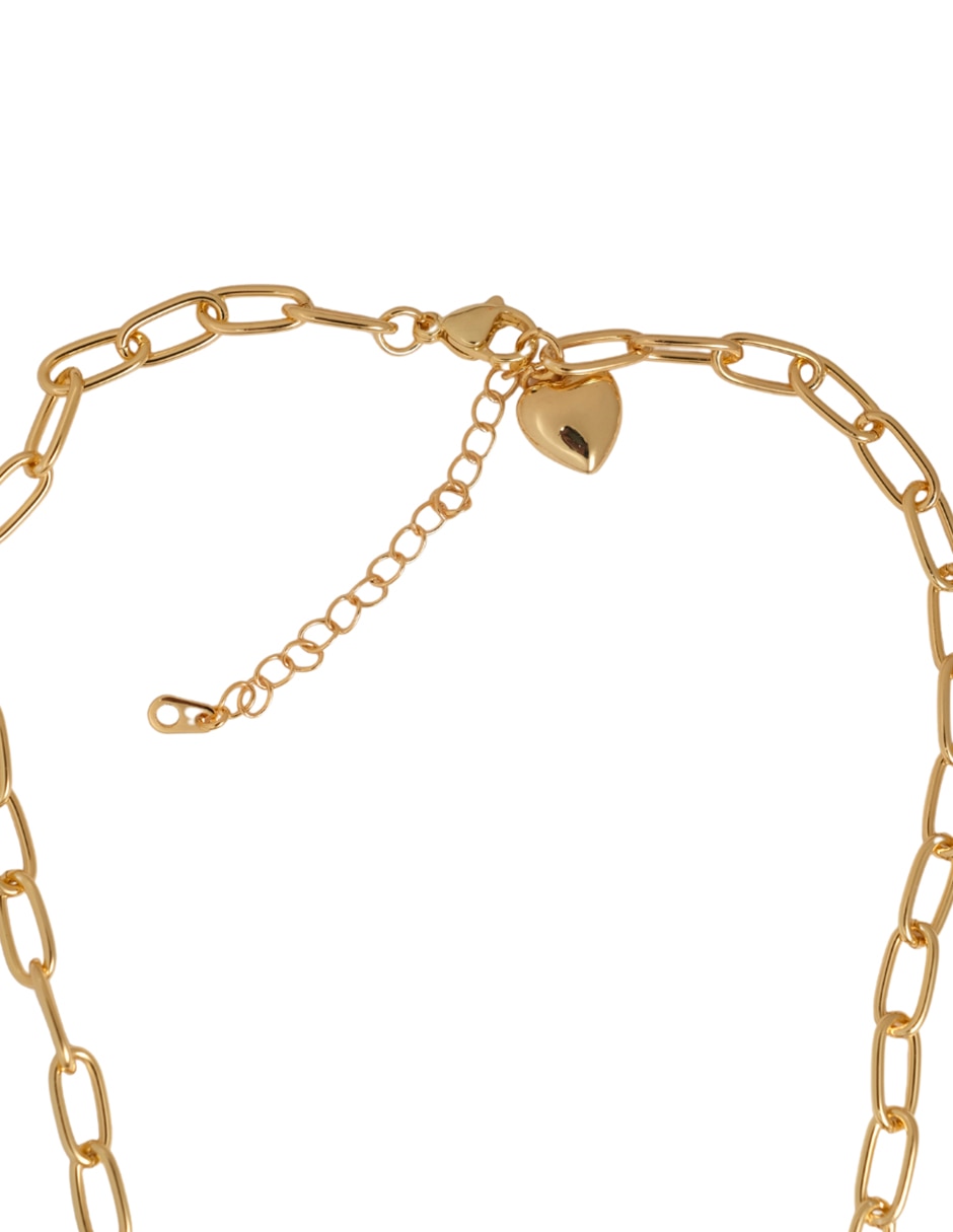 Collar y pulsera de eslabones 18 K 4