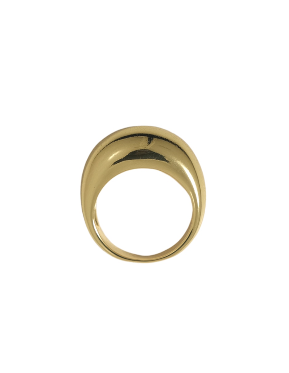 Anillo 18 k de oro brillante 3