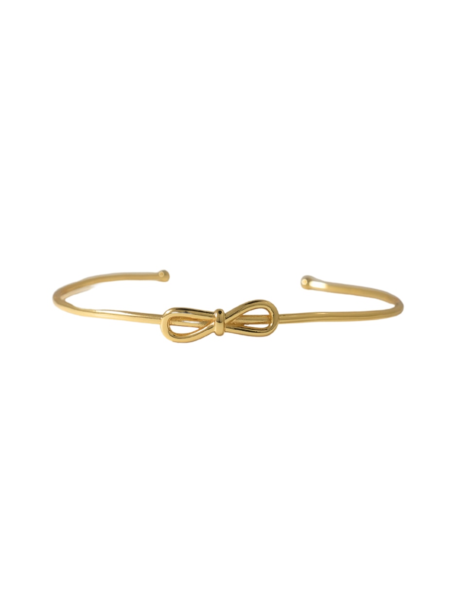 Pulsera 18 K con acabado baño de oro Pulsera 18 K con acabado baño de oro