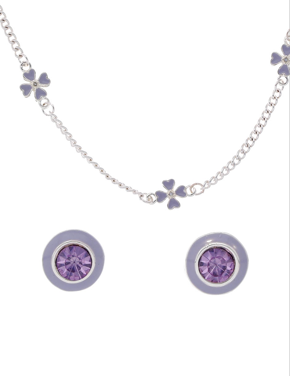 Set de aretes y collar 2