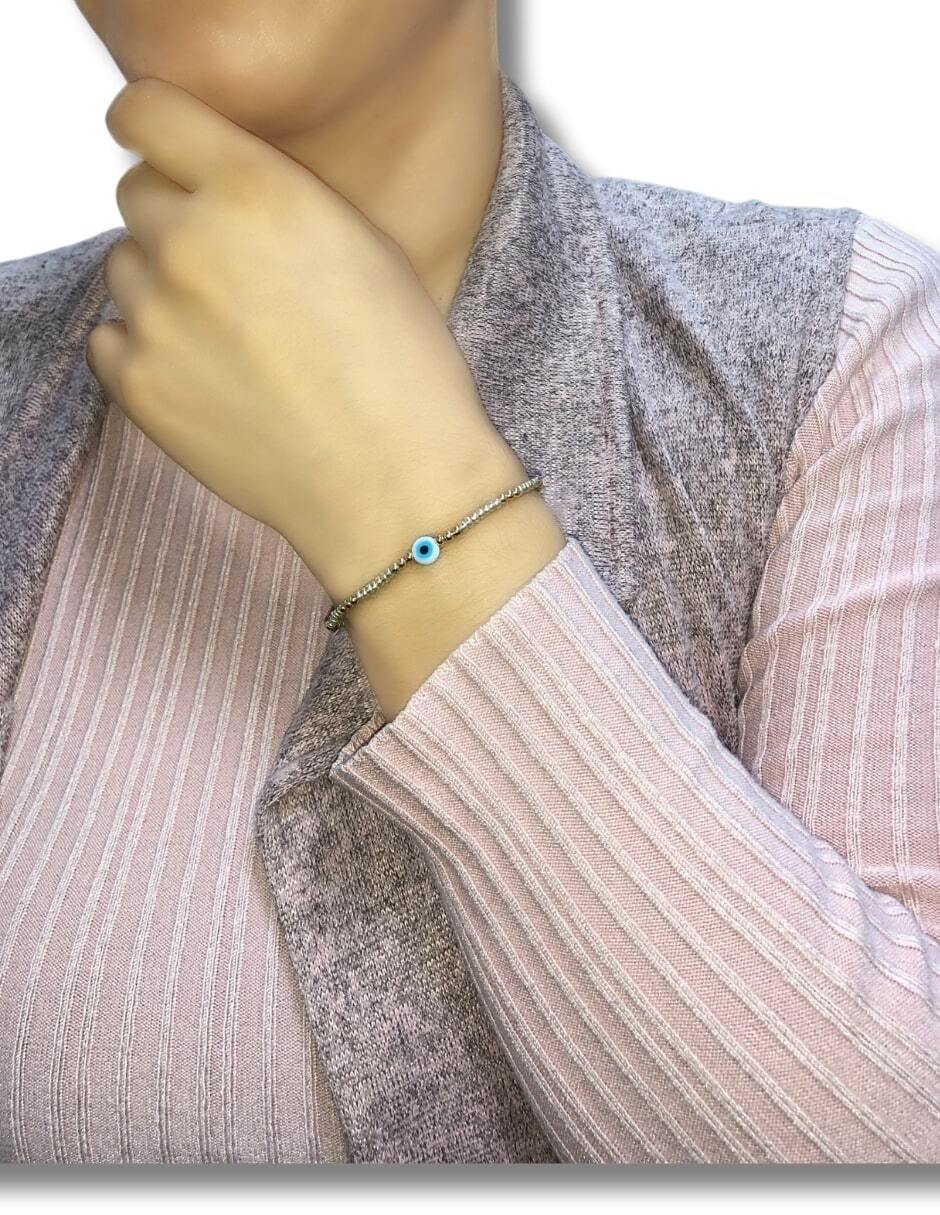 Pulsera 14 K con acabado baño de oro 2