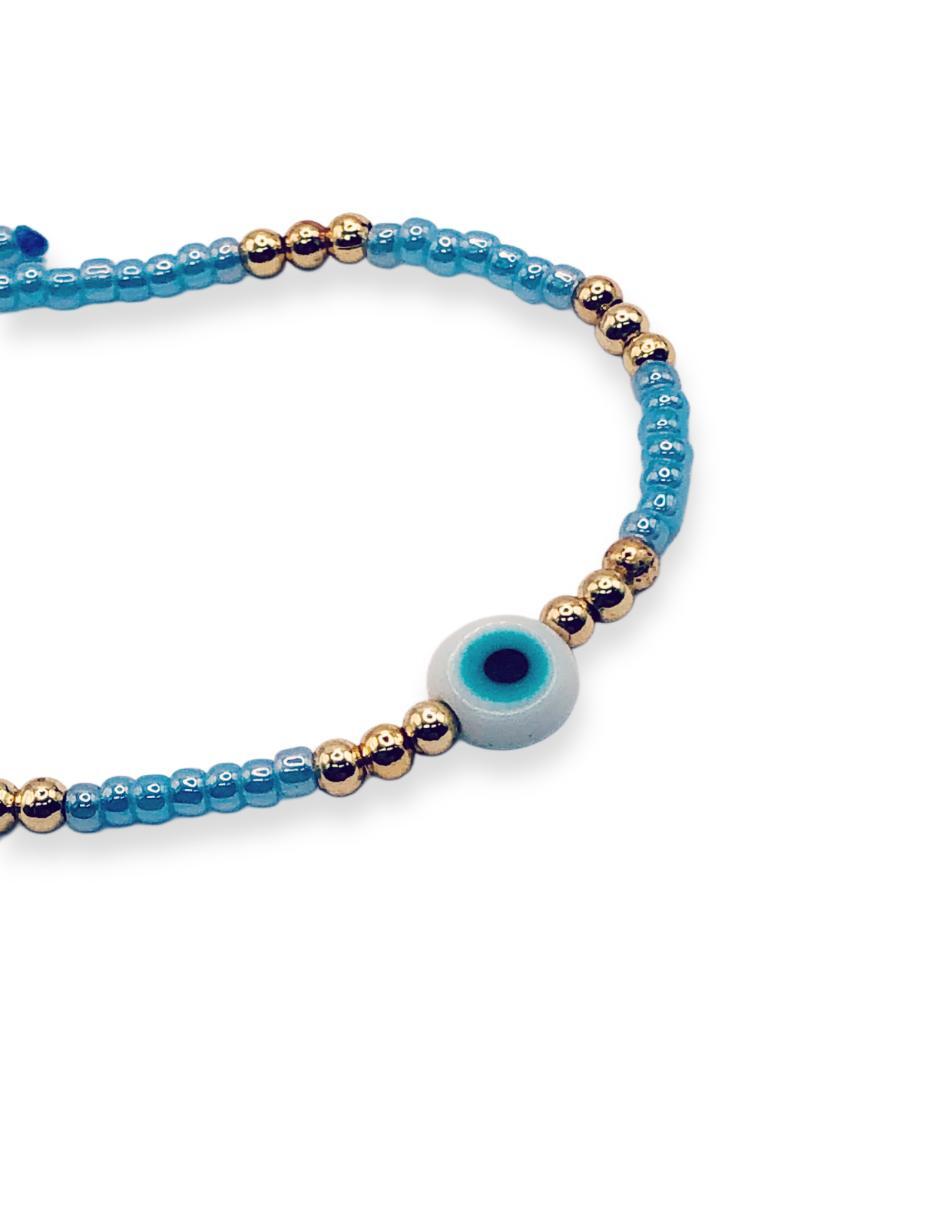 Pulsera 14 K con acabado chapa de oro 2