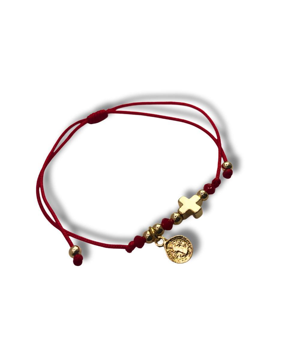 Pulsera acabado baño de oro 14 k