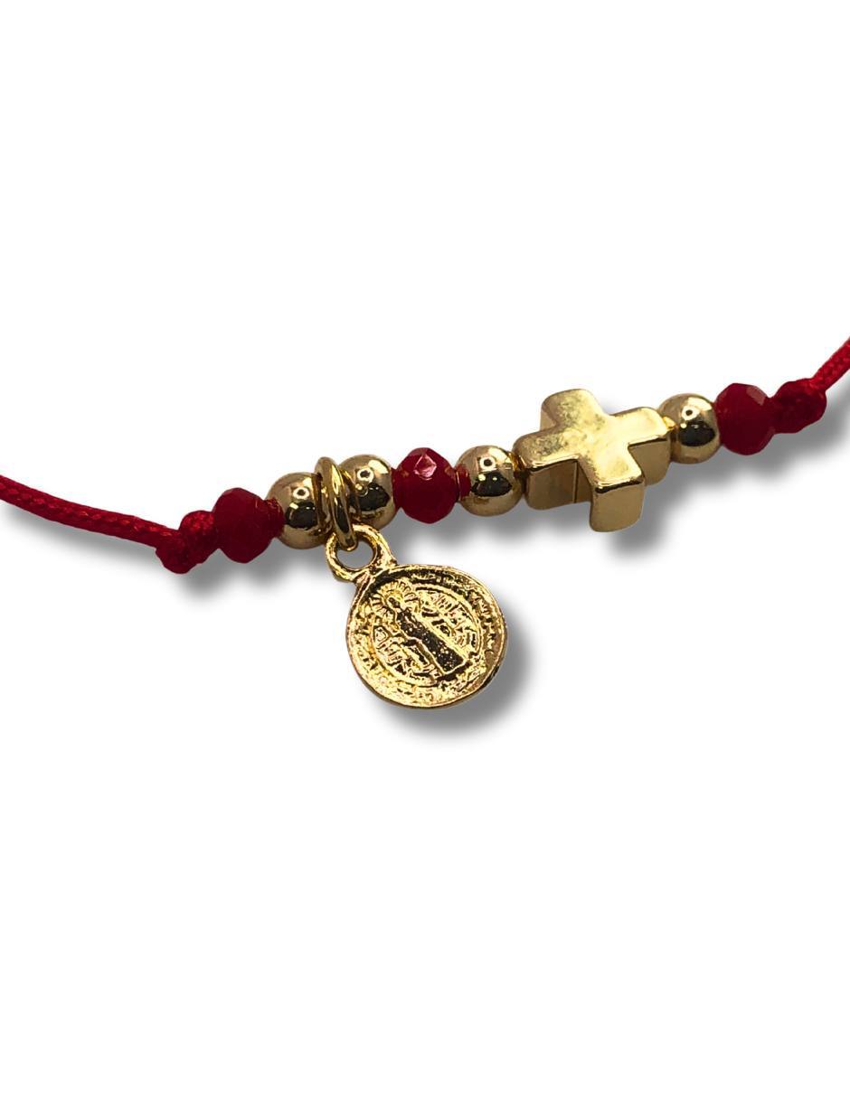 Pulsera acabado baño de oro 14 k 2