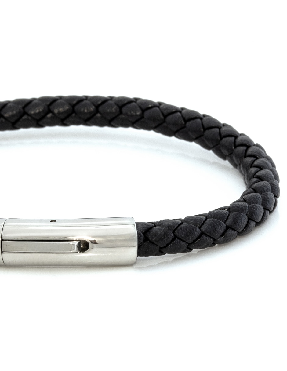 Pulsera de piel vegana con acabado mate 2