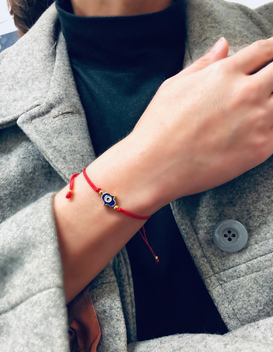 Pulsera con acabado baño de oro 14 k 3