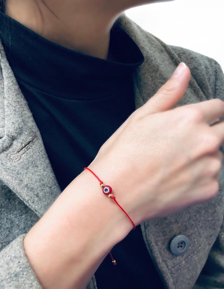 Pulsera con acabado baño de oro 14 k 3