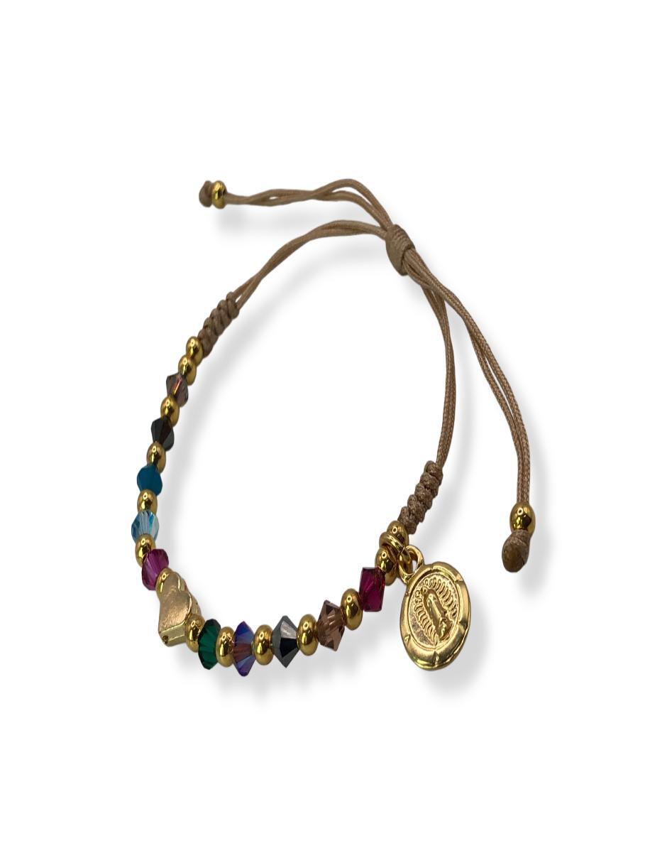 Pulsera con acabado baño de oro 14 k 2