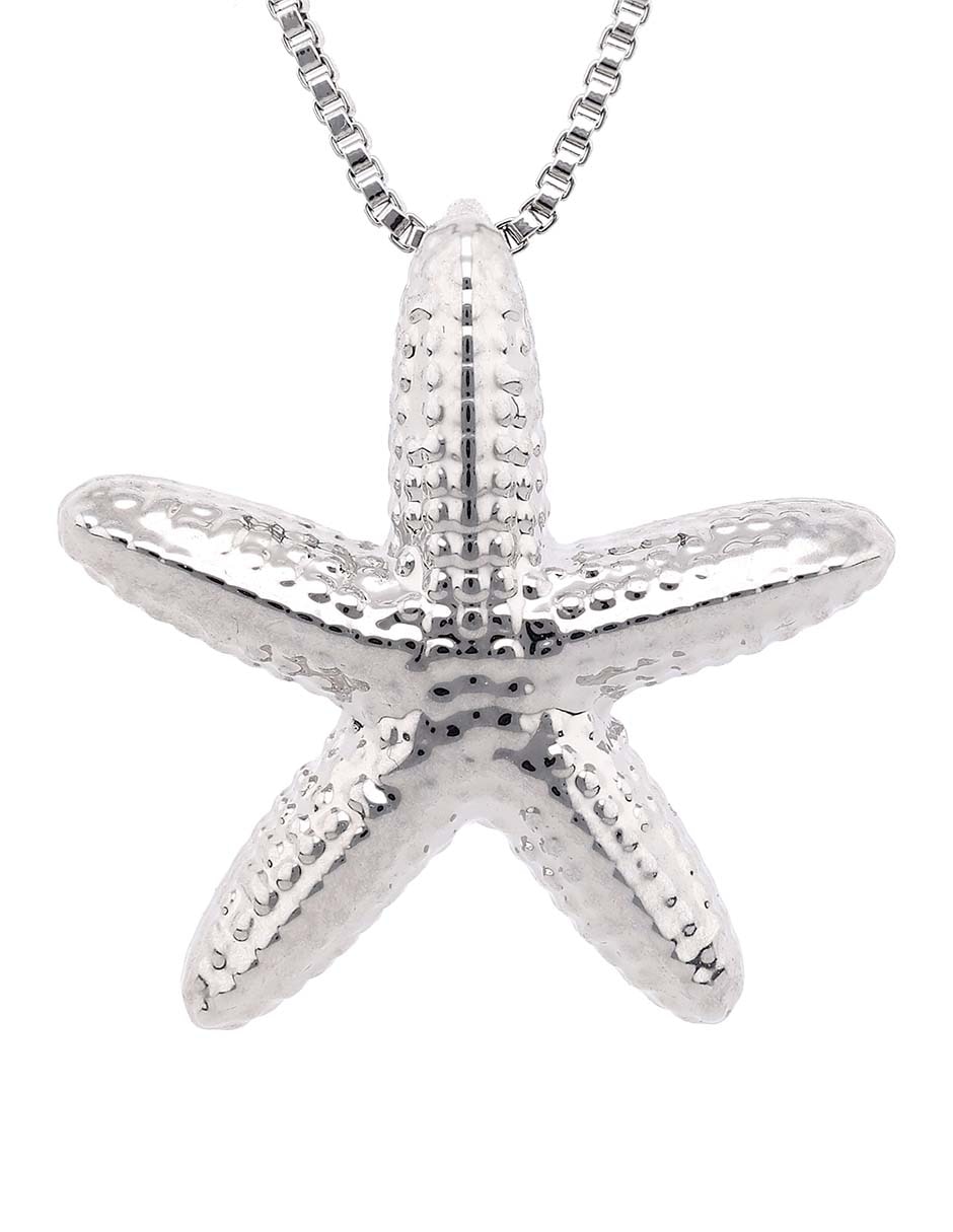 Collar con dije de estrella de mar