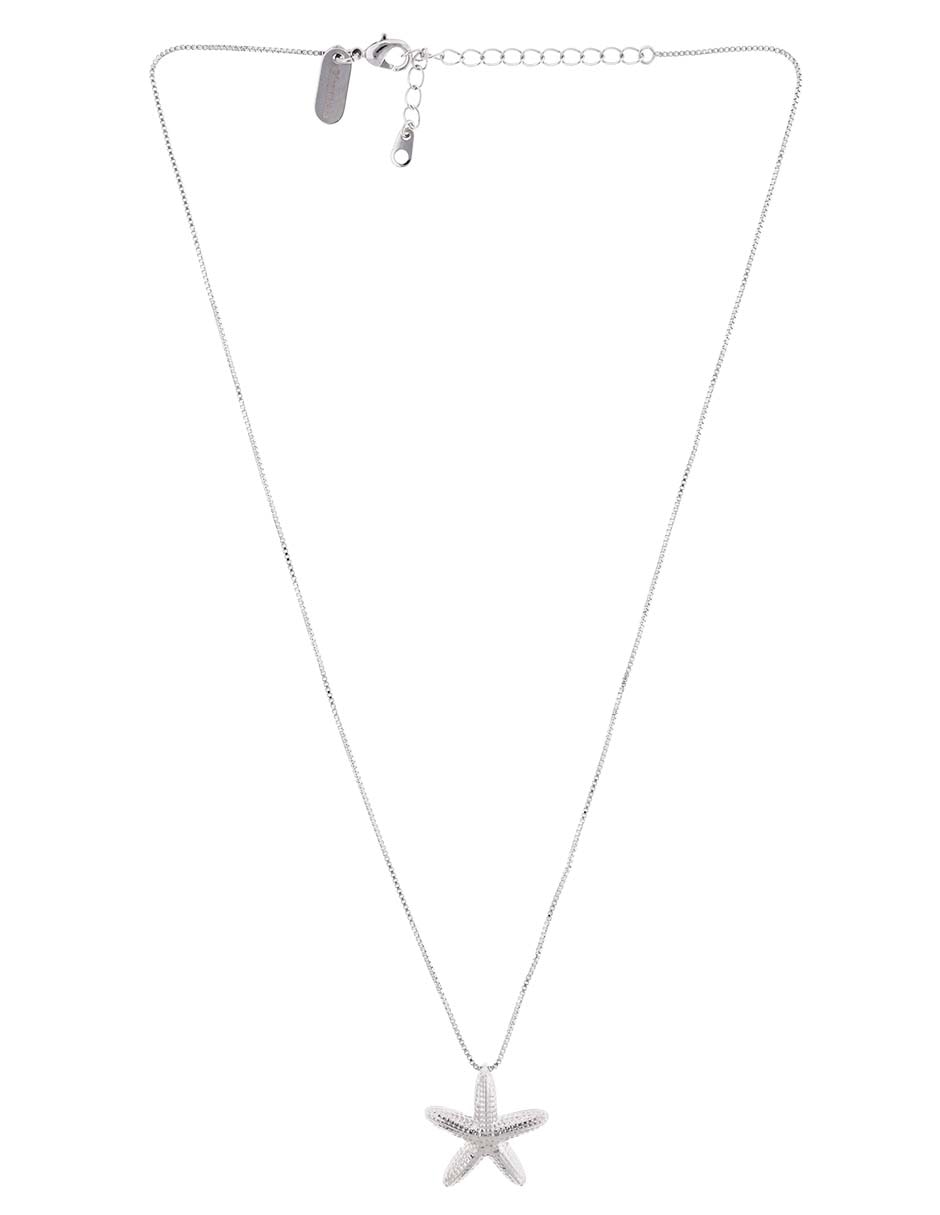 Collar con dije de estrella de mar 2