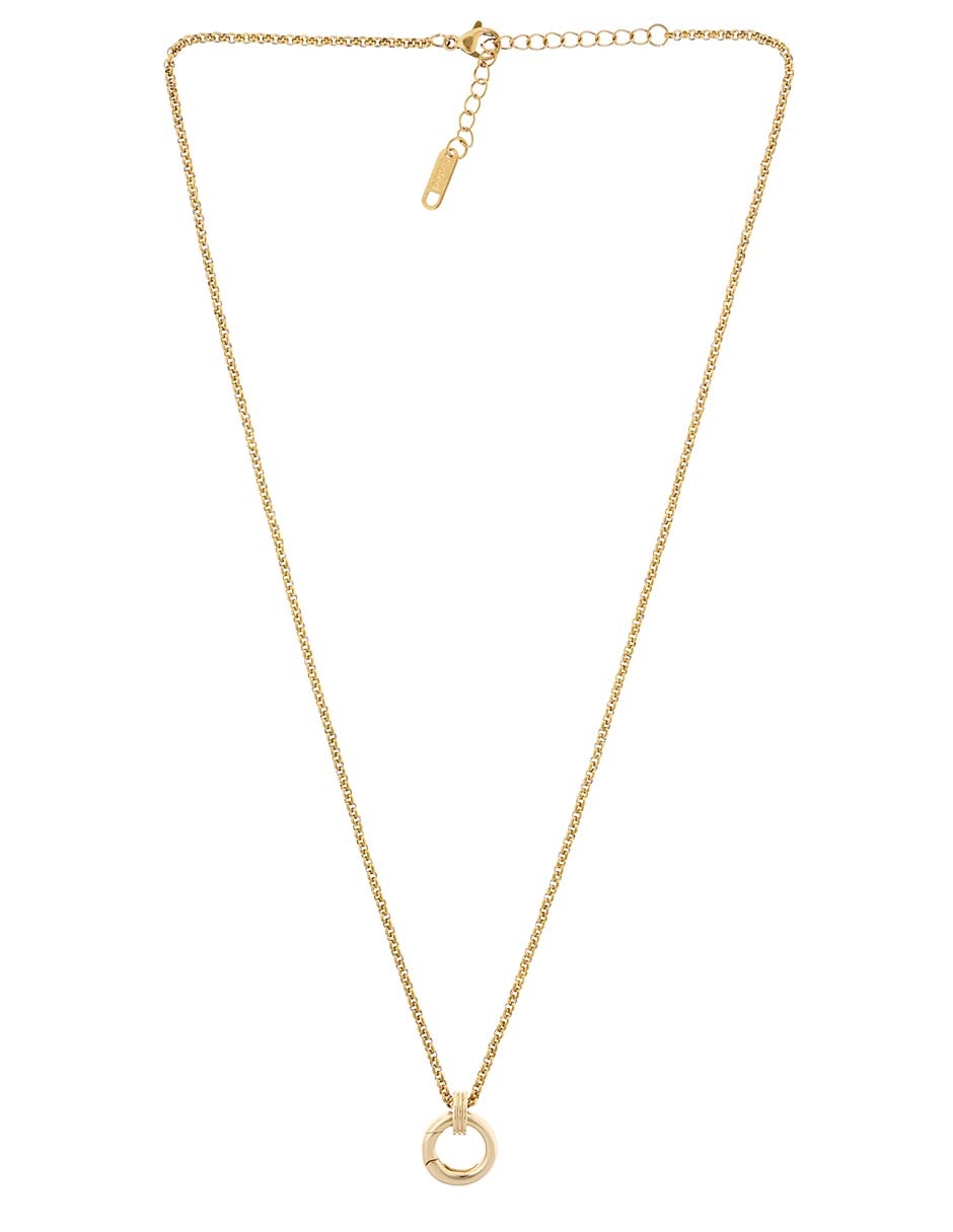 Collar con dije 18 K 2
