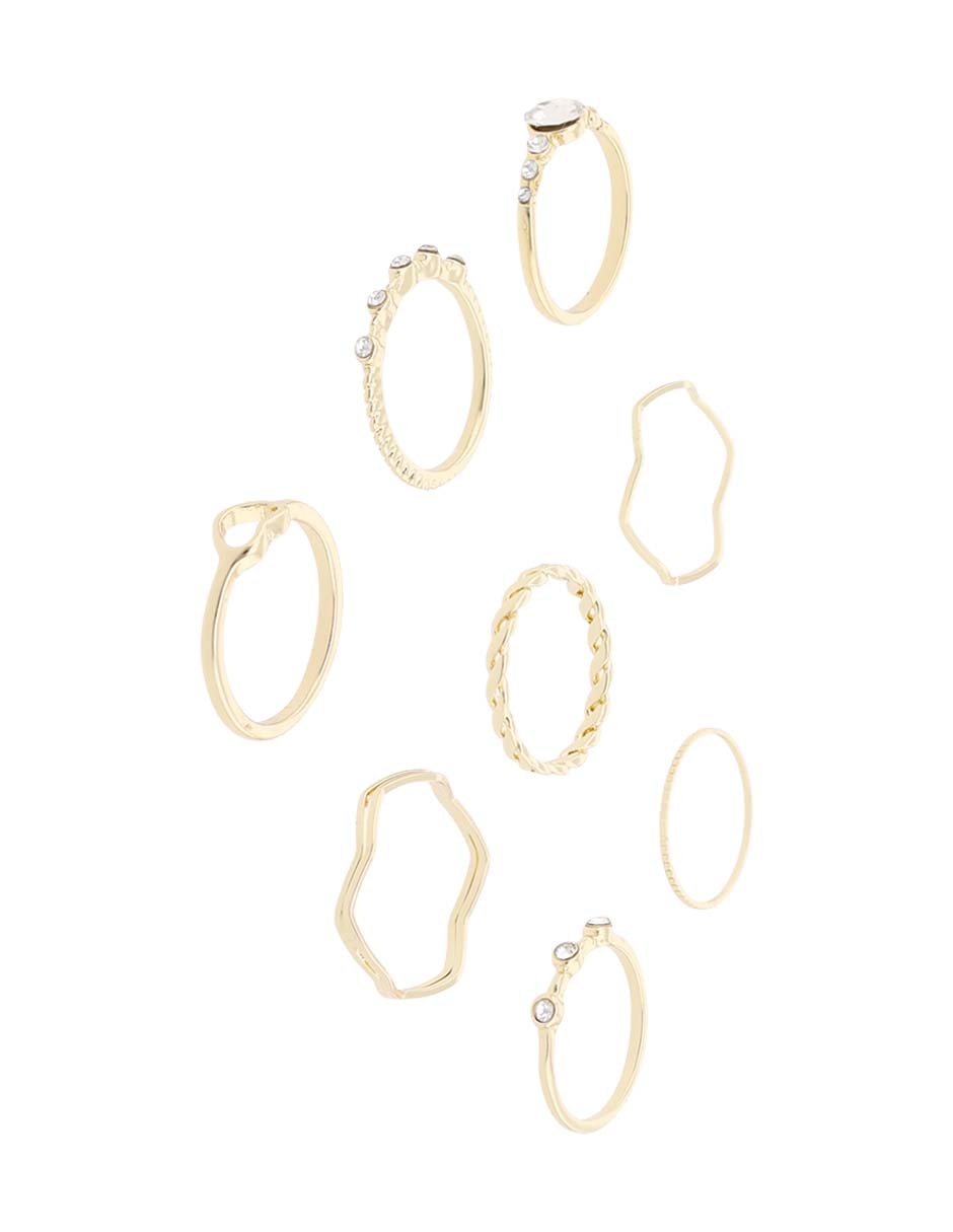 Set anillo brillante 3