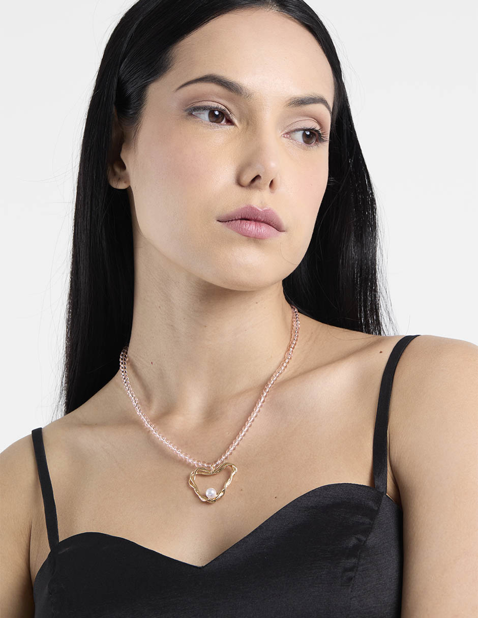 Collar de corazón 3