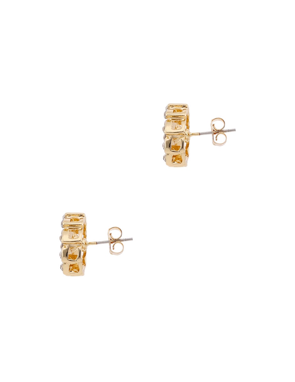 Aretes y collar de flor 4
