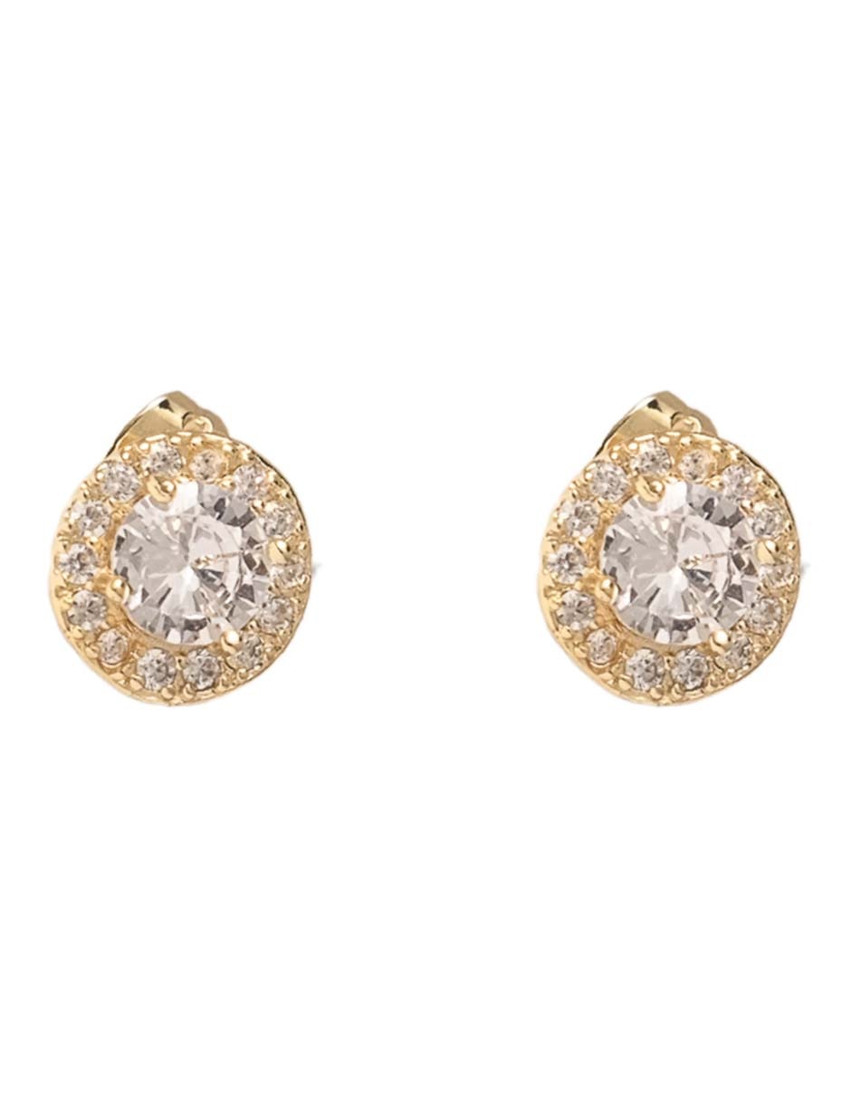 Broqueles con acabado chapa de oro 18K 4