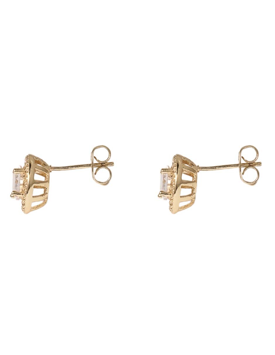 Broqueles con acabado chapa de oro 18K 5