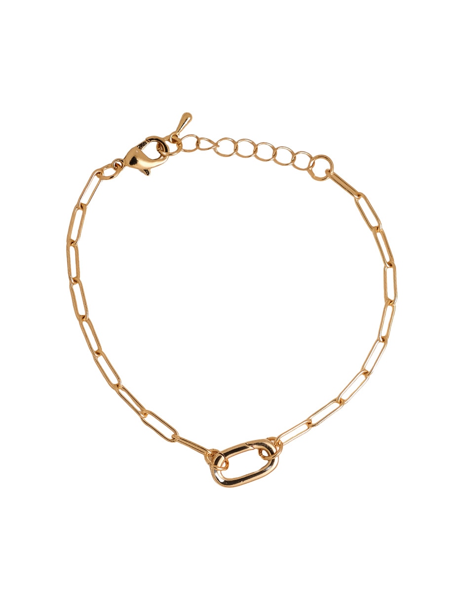 Pulsera acabado chapa de oro 18K Pulsera acabado chapa de oro 18K