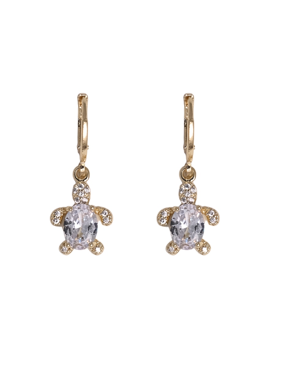 Set de collar y aretes 18 k zirconia 2