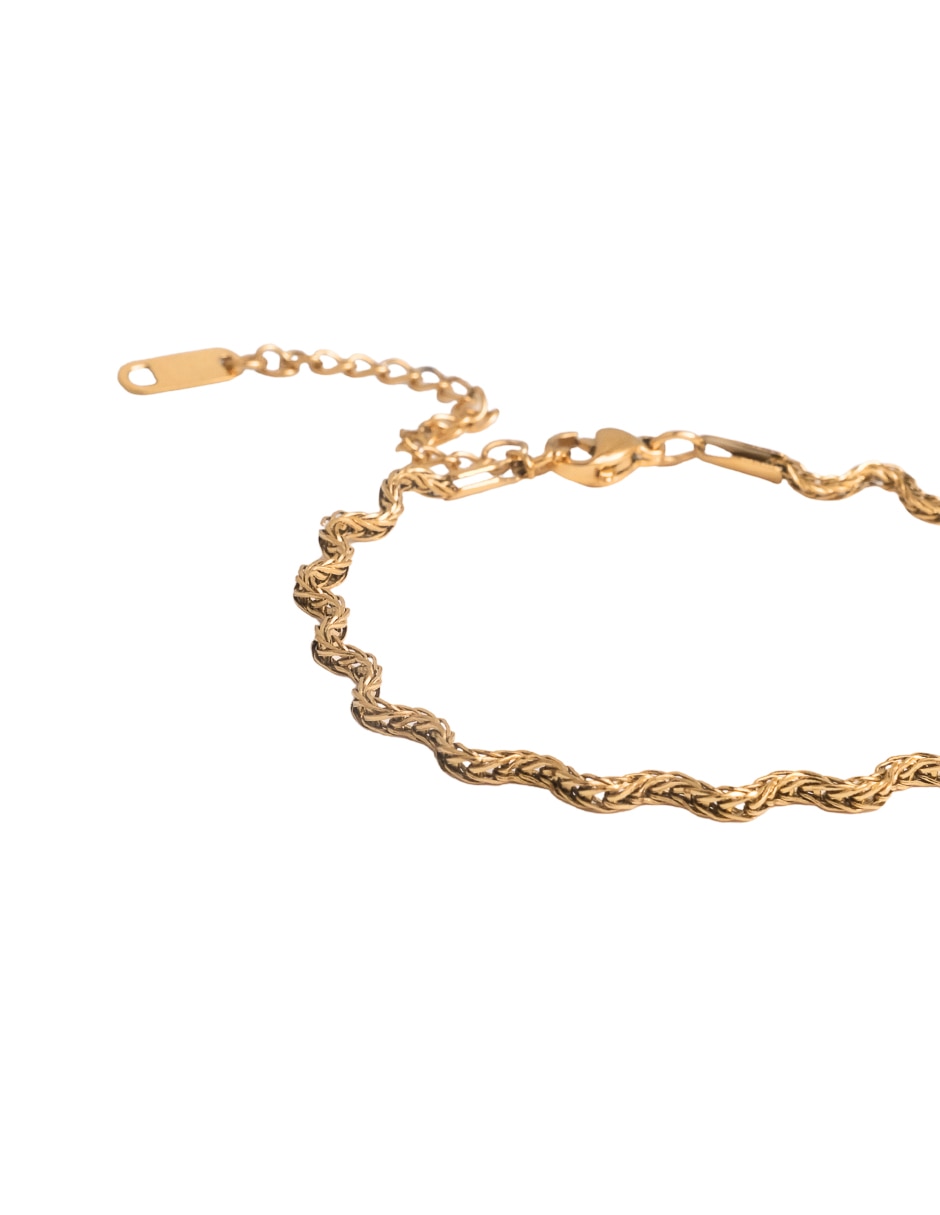 Pulsera acabado chapa de oro 18K 2
