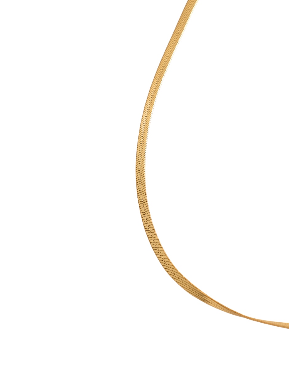 Cadena chapa de oro 18K 2