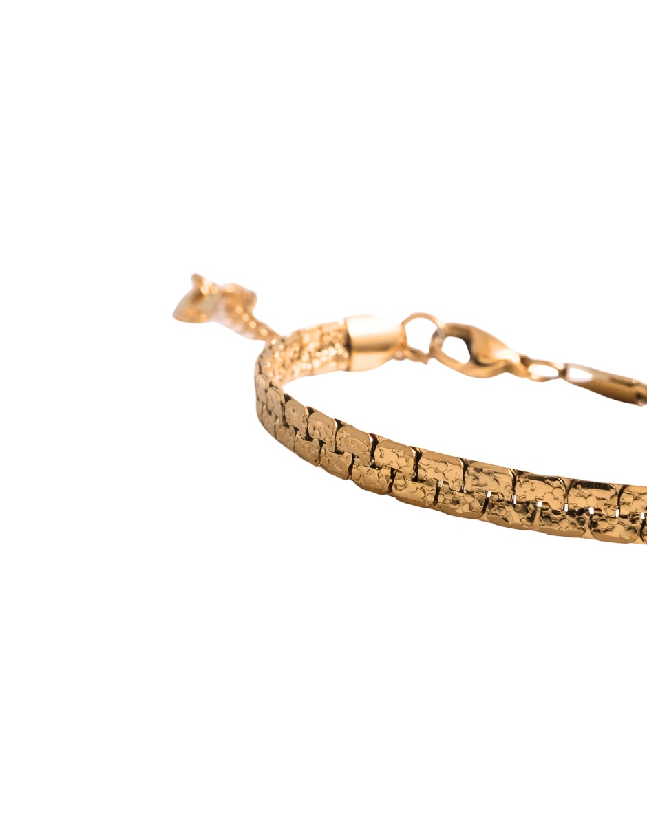 Pulsera 18 K acabado chapa de oro 2