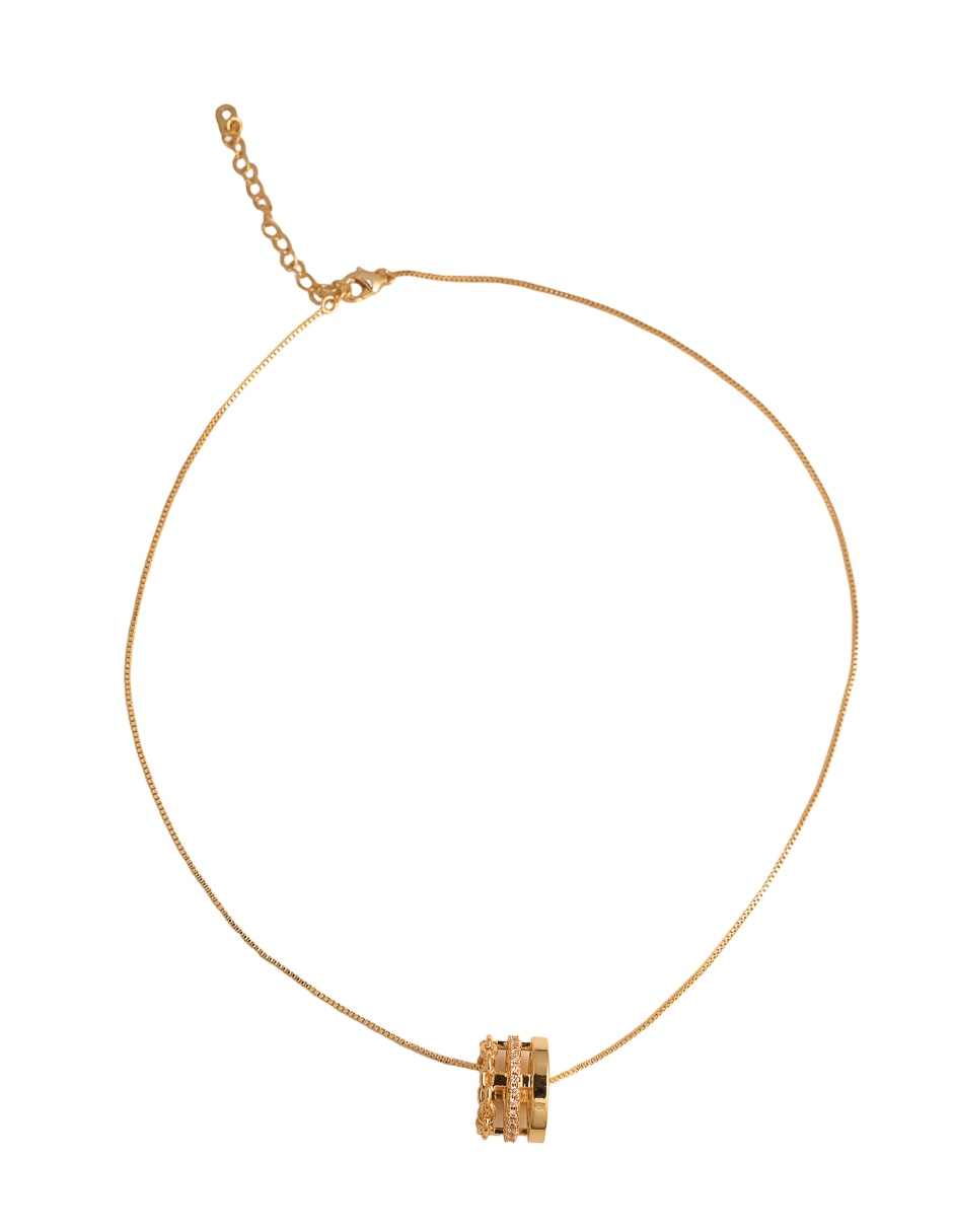 Collar con dije 18 k