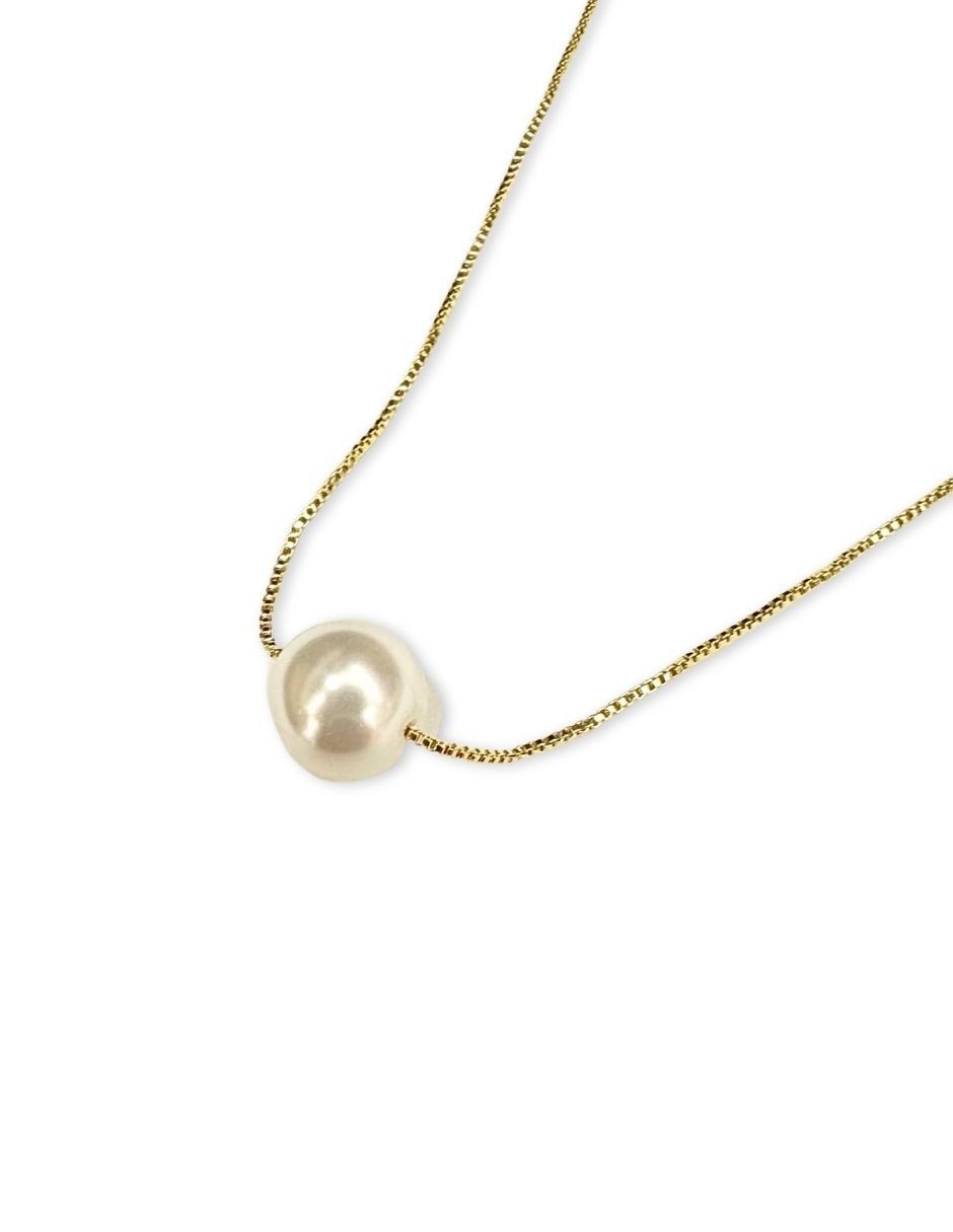 Collar con acabado baño de oro 14 K 3